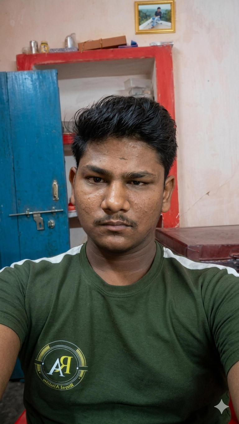 Ankit av King - no makeup